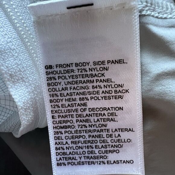 The North Face Flight better than naked vest size Medium white grey Lightweight - Picture 4 of 5